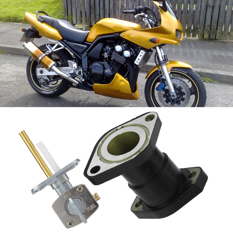 2pcs/Set Carburetor Intake Manifold Fuel Valve Switch Fit for Yamaha