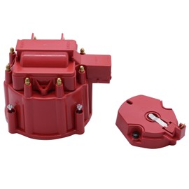 YUCHENSHLP Performance - Kit de rotor de tapa de distribuidor grande para SBC BBC 305 327 350 396 454