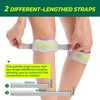 aoFIT Patella Knee Strap 2-Pack with Ergonomic Silicone Pad for