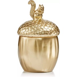 Martha Stewart Collection Harvest Gold Acorn Box