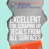 TCP Global 100 Piece Plastic Razor Scraper Blades with Extra