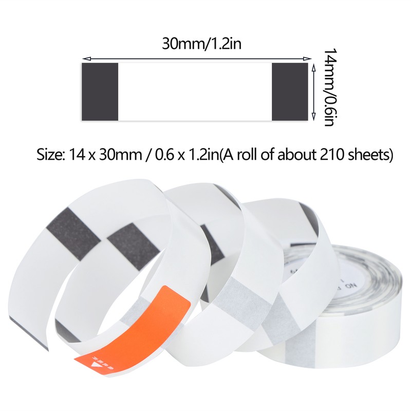 Label Sticker Printer Marking Paper Transparent Self Adhesive Tear Resistant
