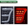 G-PLUS Fit For 2009-2014 Ford F-150 LED Tube Tail Lights