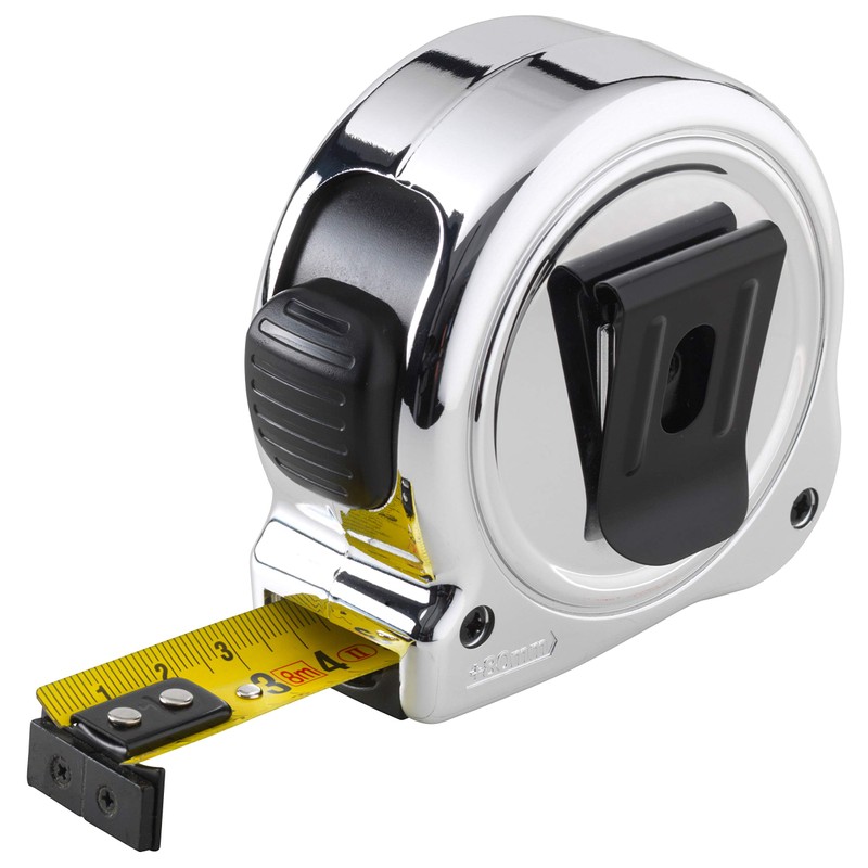 Sola 50520801 Compact M CO 8" Magnet Tape Measure, Grey,