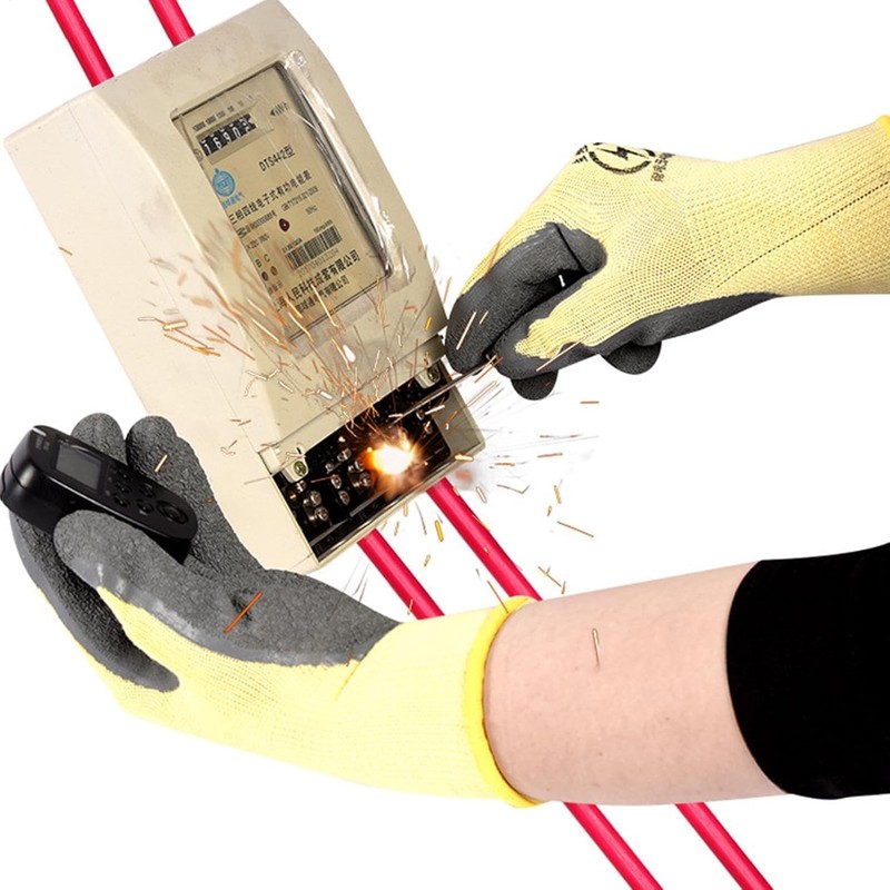 MaoNativey 400V Electrician Gloves – High Voltage Resistant & Insulated