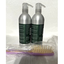 Paul Mitchell *2 PACK* Paul Mitchell Tea Tree Shampoo Aluminum Bottle 16.9 Oz + Free Hairbrush