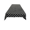 Backdrop King Inc, Polka Dot Poly Cotton Tablecloth, 58" Wide