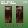Clairol Natural Instincts Demi-Permanent Hair Dye, 5W Medium Warm Brown