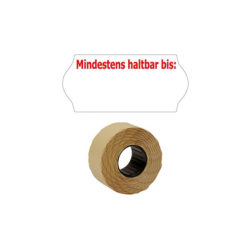1,500 Labels 26 x 12 mm White "At Least Last