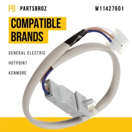 PartsBroz W11427601 Door Switch - Compatible With Whirlpool Maytag Dryer - Replaces AP6981619 W10688148 W10569114 W11189141 W10459029 PS12745626 Ultra Durable Replacement