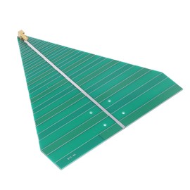 UWB Log Periodic Antenna 600MHz to 6000MHz 50W High Gain Ultra Wideband Log Periodic Antenna Large Area Heat Dissipation for Receiving