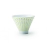Copper and Brown White I'm Going Shape Bowl Sencha Green Sprout Yellow-Green 35171426