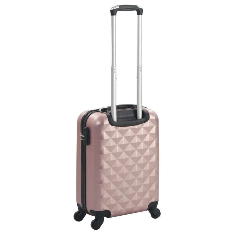 TREATLIFE HOME Hardcase Trolley with Security Lock and Internal Straps,