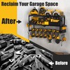 Amoowis Power Tool Organizer, 7 Drill Holder for Tool Organizer,