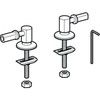 Keramag - Metal Toilet Seat Hinges Metal Hinges