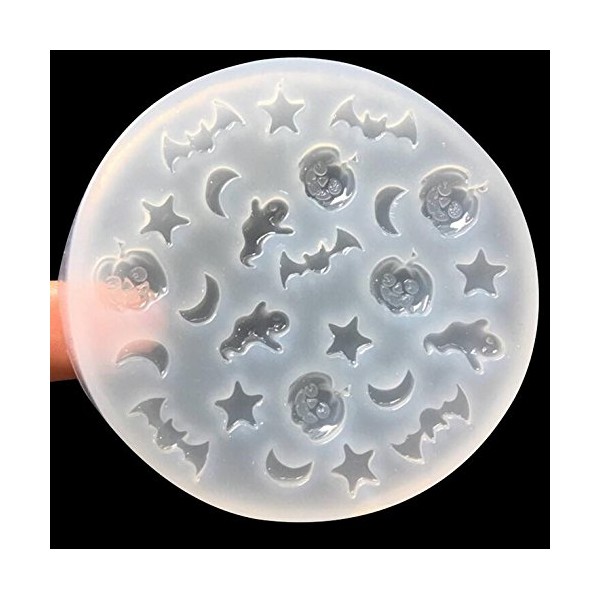 Welcome to Joyful Home 1pc Halloween Silicone Mould DIY Resin Decorative Craft Jewelry Nail Beauty Making Mold epoxy Resin molds