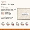 100% Non-Toxic Fall Candle Starter Kit | 6 Tins |