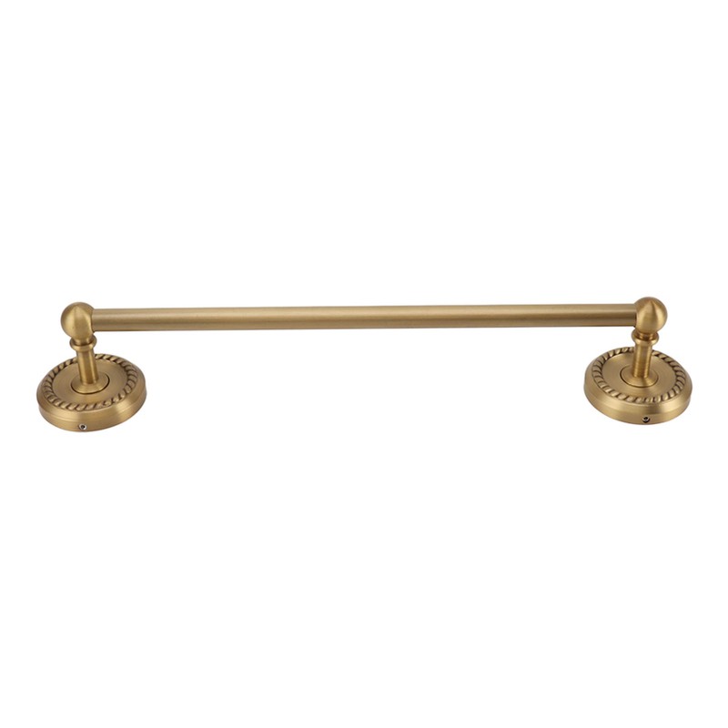 All Copper Bathroom Towel Bar European Style Wall Mounted Towel