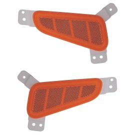 jpautowholesale For 2018-2021 Hyundai Kona Side Marker Set Driver and Passenger Side