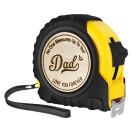 Dad Gifts for Father’s Day,Engraved Tape Measure 25FT,Father’s Day Gift from Daughter,Son,Wife Kids,Cool Tools for Men,Husband,Grandpa,Birthday Christmas Gift (Type 2)