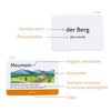 CARDDIA German Vocabulary Flashcards for Beginners (with Vivid Pictures and
