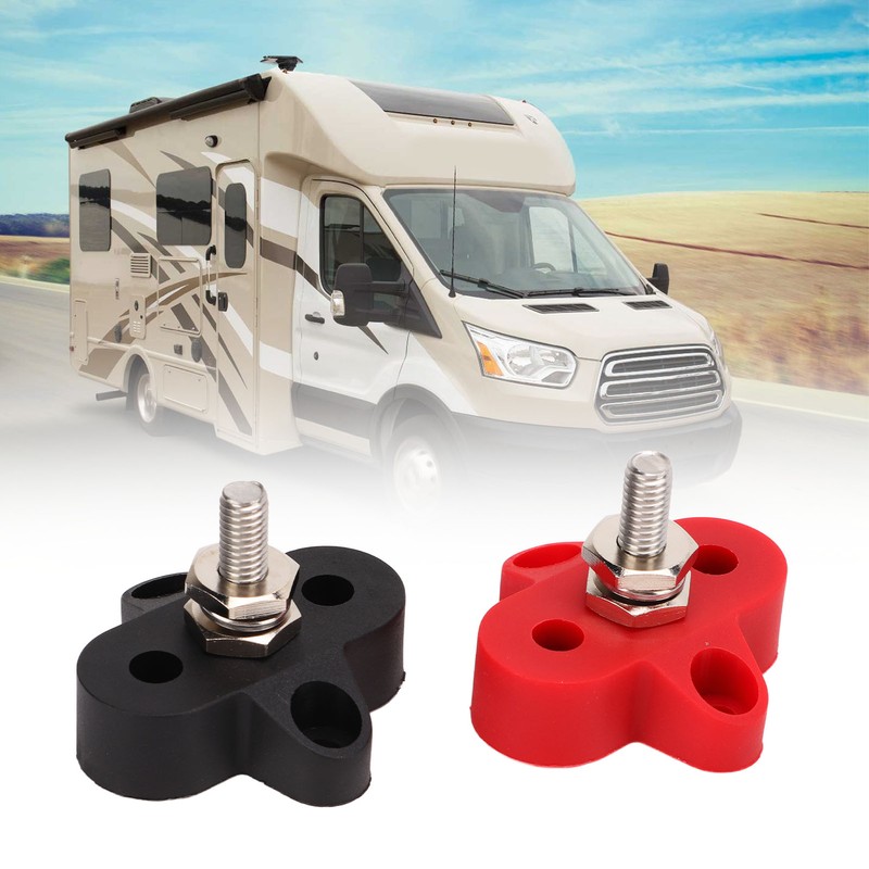 48V Power Distribution Studs Battery Power Ground Junction Post Bus