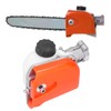 Joyzan Chainsaw Gear Head, Mounting Bar Saw Replacement Multifunctional Chainsaw