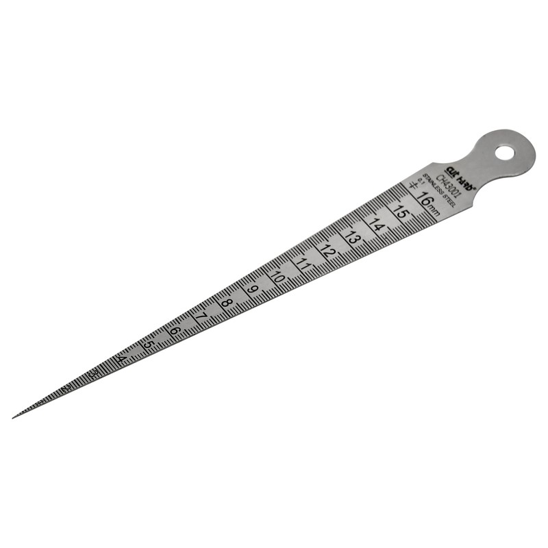 CUTHARD Taper Gauge/Bore Gauge - ACF 1-15 mm Stainless Steel
