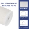 QUARKZMAN 1 mm Polypropylene Rope Braided Ropes, 100 m Nylon