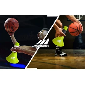 Dominate Basketball Cone Rip Cone: 2 Pieces Black + White Grip, Genuine Product