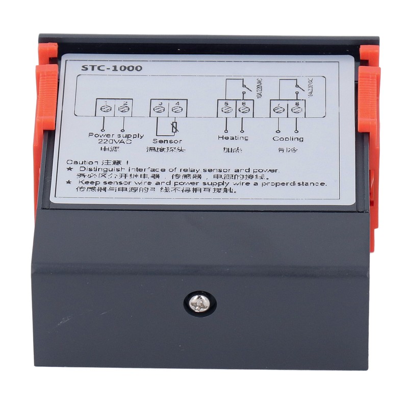 Smart Temperature Controller NTC Sensor Adjustable Digital Display Thermostat 220VAC