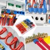 Fulillanlun 750pcs Twin Wire Ferrules Kit Wire Terminal Ferrules Crimp