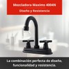 Maxims 4004N Llave Mezcladora Lavabo Giratoria Negro Mate
