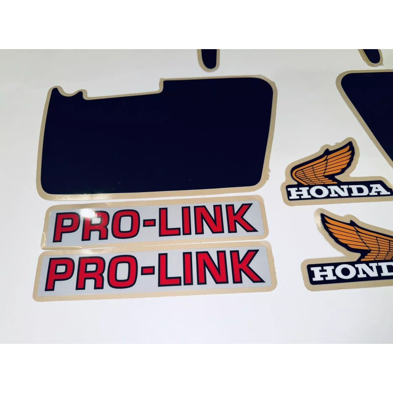 Honda 1982 Honda XR 200r xr200 9pc Graphics Decals Stickers