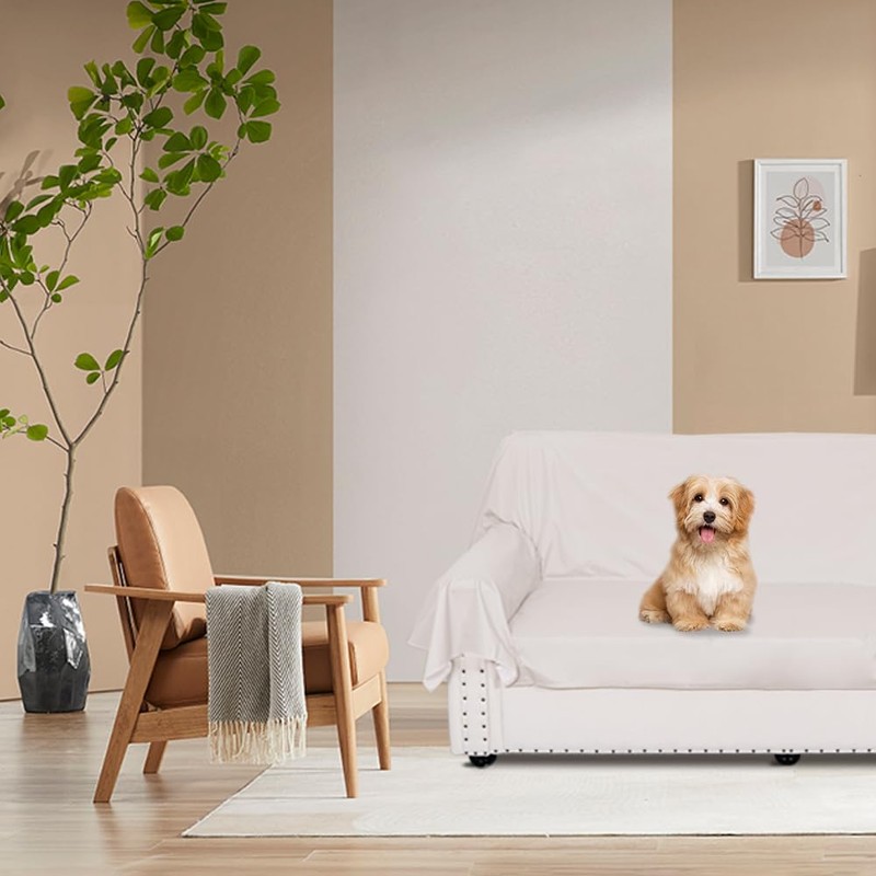 DUJUIKE 100% Waterproof Protective Blanket or Liner for Bed, Mattress