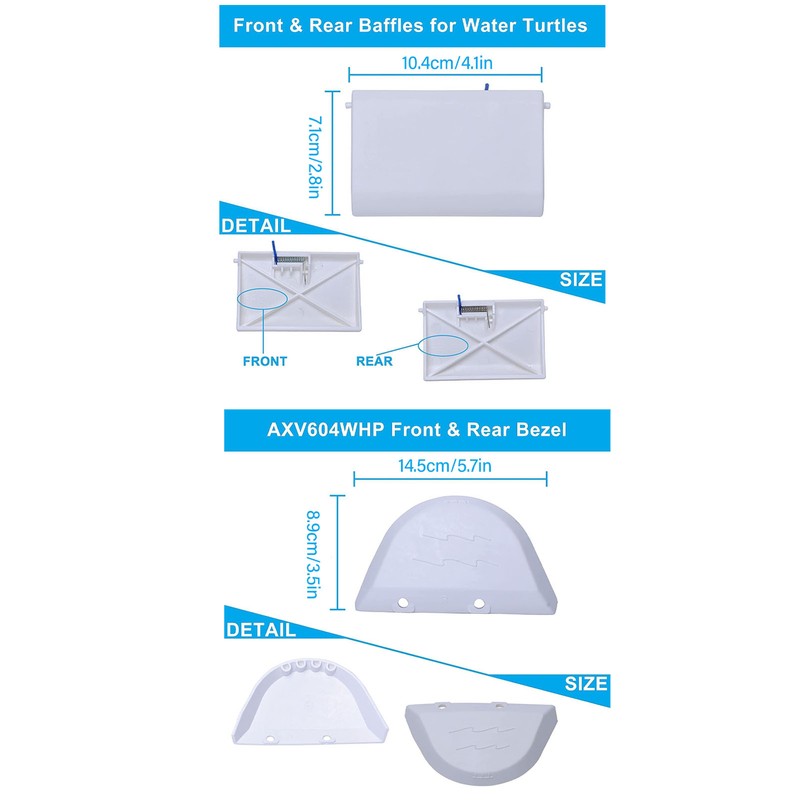 Pool Cleaner Part Kit AXV417WHP Pod Swing Pool Cleaner Pod