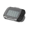 Simple Step Counter Walking 3D Pedometer with Clip Lanyard Accurate