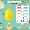 i-Beeboo 12Pcs Fillers Easter Eggs with Nylon Braided Cross Adjustable