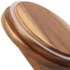DOITOOL Storage Jar Wooden Lid, Wide Mouth Canning Lids With