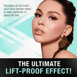 Ardell Strong Hold Lash Glue, Clear - Professional Waterproof Lash Adhesive for Strip Lashes with Precision Brush, Fast-Drying 24-Hour Lift-Proof Formula, 2-Pack