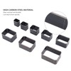 8pcs Leather Punch Cutter Mold High Carbon Steel Hollow Punch