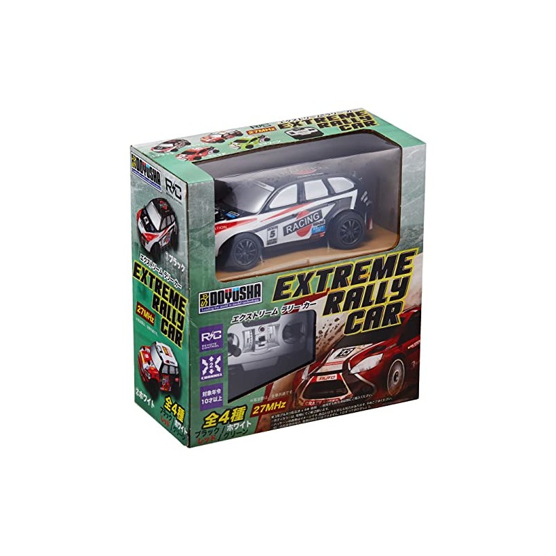 27MHz R/C Extreme Rally Car Black Electric Radio Control 14393
