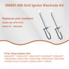 RKJFHIUR 008091-000 2 Pack Electronic Grill Igniter & Ceramic Ignitor
