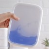 Unbranded Fridge Storage Box Plastic Box 1400ml Microwave Safe For