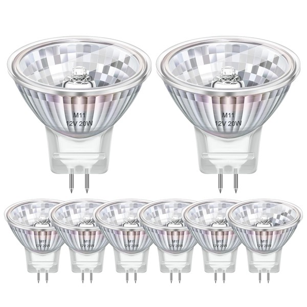 Morotty Morotty 8 Stck Halogen Leuchtmittel MR11 GU4, Halogen Spot