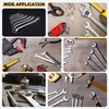 PATIKIL 23pcs Magnetic Wrench Organizer for Tool Box, Magnetic Modular