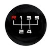 Simoni Racing Gear Knob Rev Black with 3 Gear Patterns