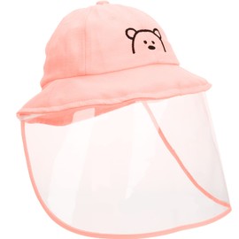 Shield Ski Mask Sun Hat with Clear Face Cover Anti Spitting Bucket Hat Outdoor Wide for Baby Boys Girls Newborn Sun Hat Infant Sun Hat Infant Sun Hat Infant Sun Hat Mask