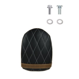 NANSENJPMP Thickened Motorcycle Passenger Seat for Rebel 300/500, Rear Cushion CMX 300 CMX 500 (2017-2025) /Matt Black + Brown