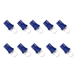 Led T10 1 Smd Led Blanco Automotriz Tipo Pellizco 10 Piezas                                                                                           